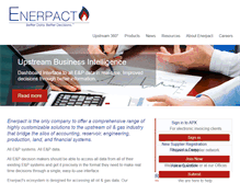 Tablet Screenshot of enerpact.com